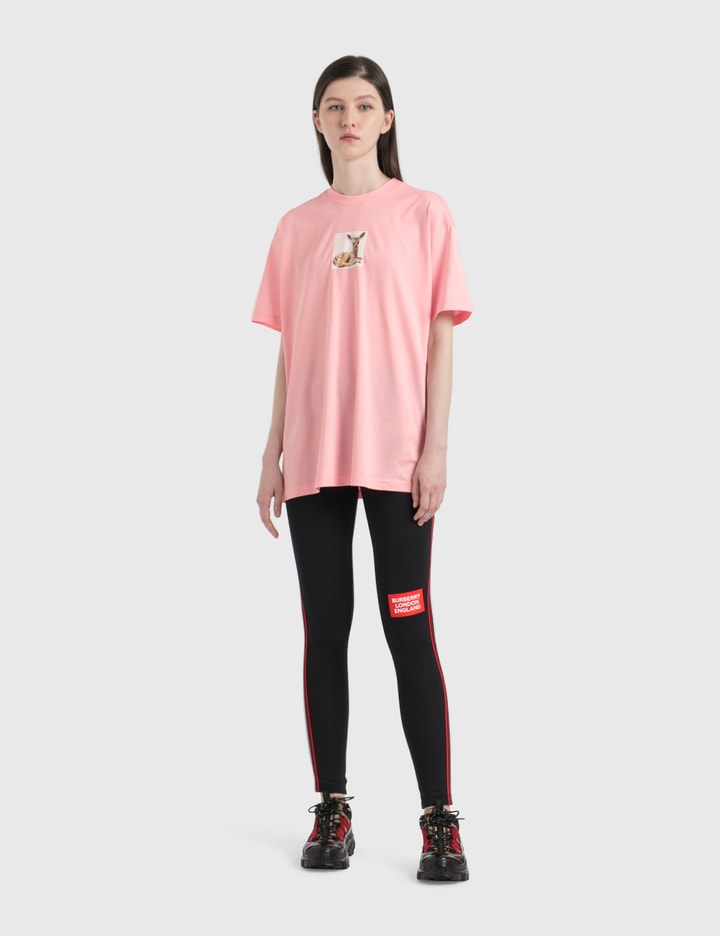 Logo Graphic Stretch Jersey Leggings Placeholder Image