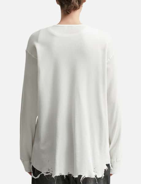 Damage Waffle Crew Long Sleeves T-Shirt view 12