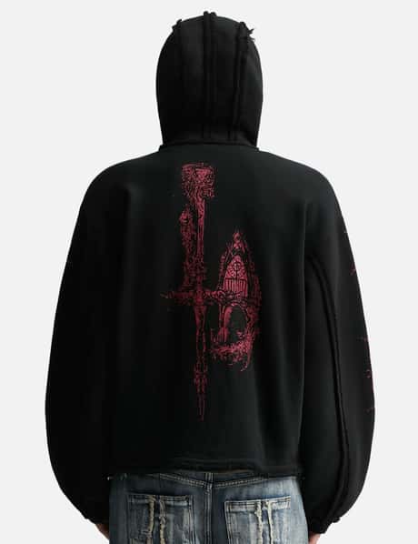 THUG CLUB - Dragon Stud Zip-Up Hoodie | HBX - Globally Curated 
