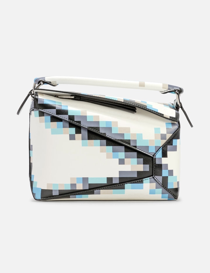 Loewe Blue Small Puzzle Bag Small