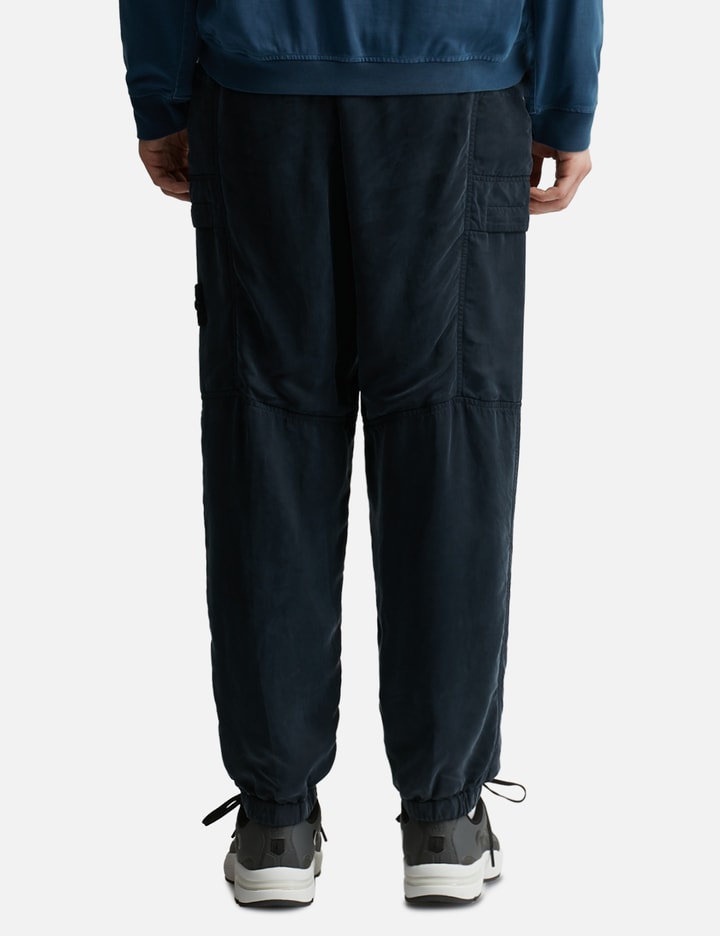 Shop Stone Island Ghost Piece Loose Fit Cargo Pants In Blue