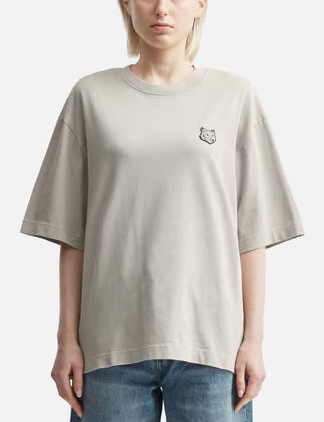 Maison Kitsuné BOLD FOX HEAD PATCH OVERSIZE TEE SHIRT