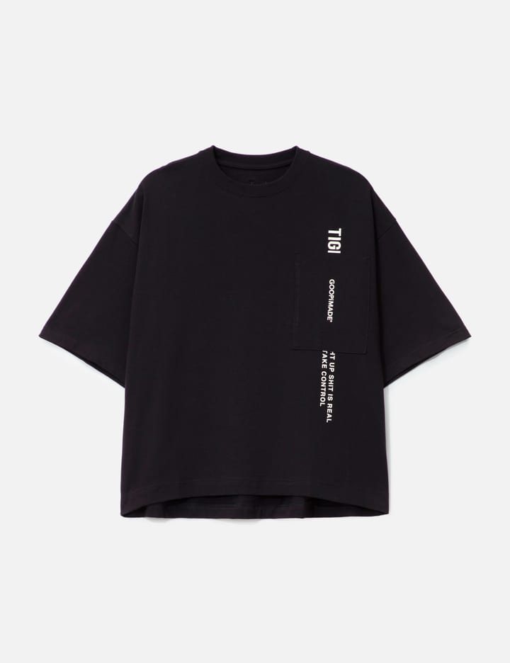 X TIGHTBOOTH “GTB-05T” Digital Amphitheatre Pocket T-Shirt