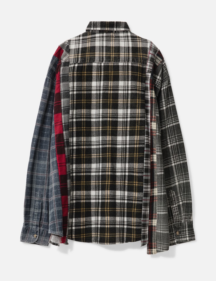 7 Cuts Wide Flannel Shirt Placeholder Image