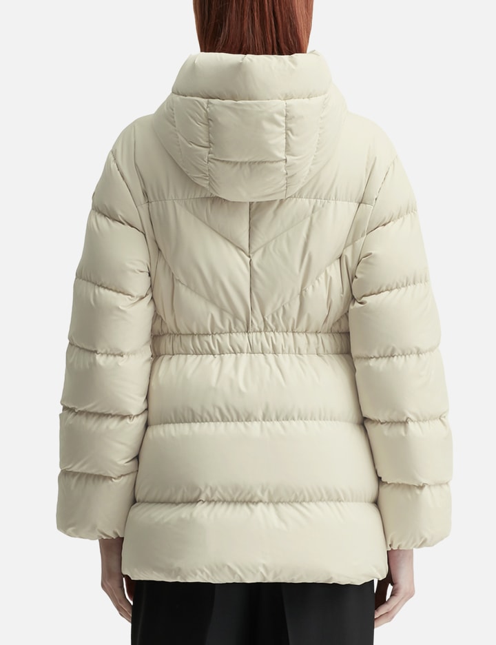 Brosse Diagonal-Quilted Hooded Short Down Jacket Placeholder Image