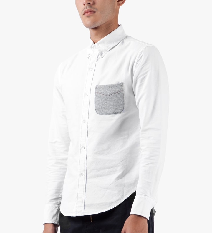 White L/S Button Down Shirt Placeholder Image