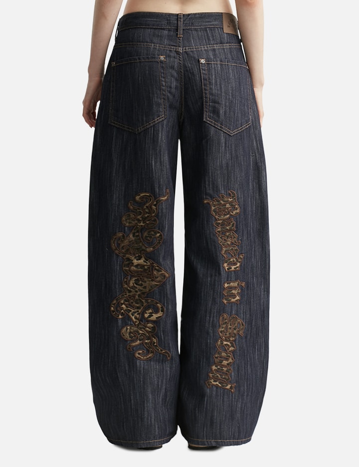 Leopard Applique Wide Pants Placeholder Image