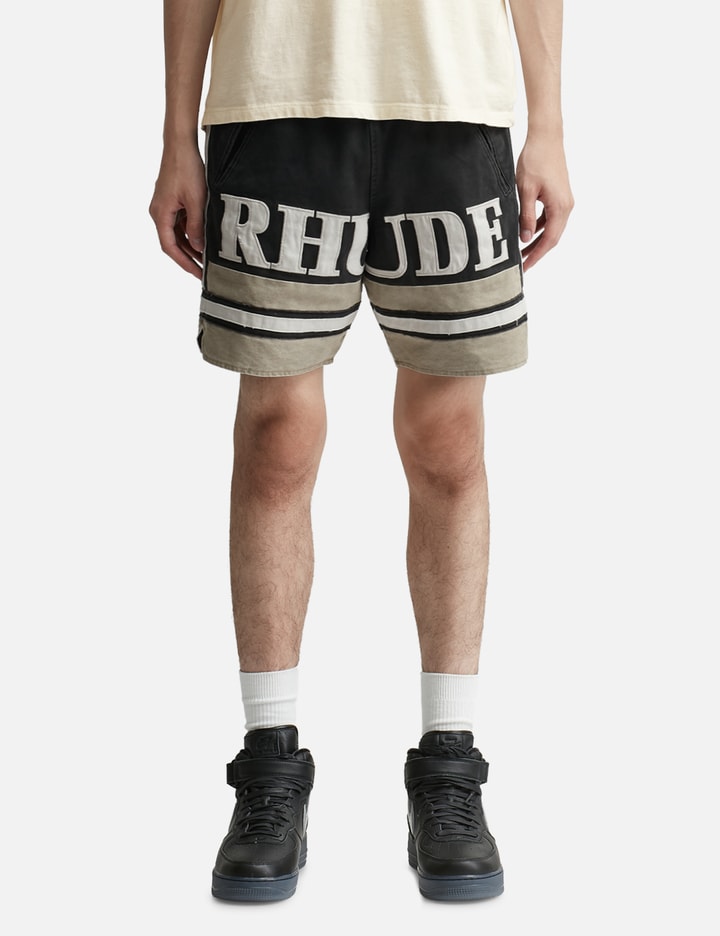 EMBROIDERED LOGO SHORTS Placeholder Image