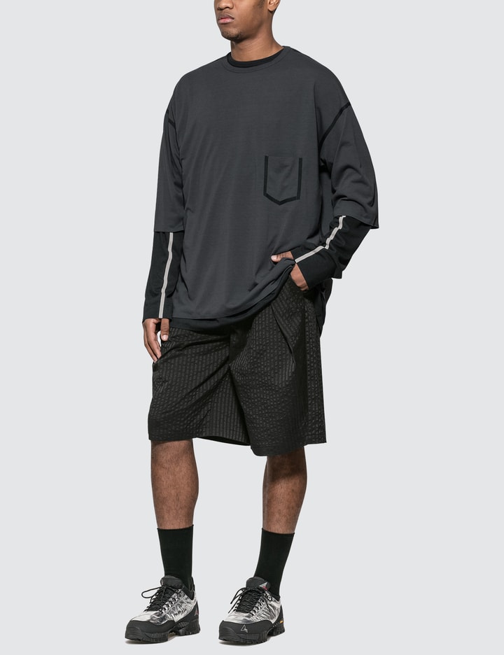 Seam Tape Big Long Sleeve T-shirt Placeholder Image