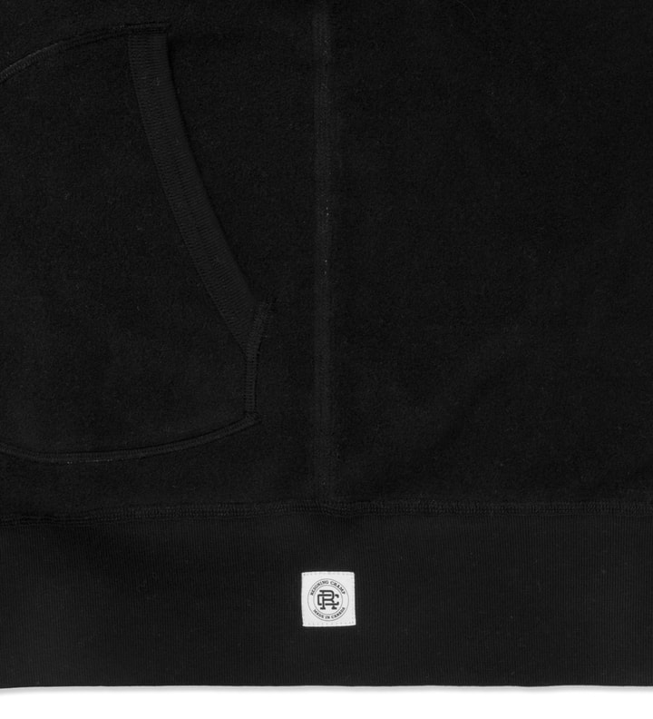 Black/Heather Grey RC-3266 Polartec L/S Zip Front Hoodie Placeholder Image