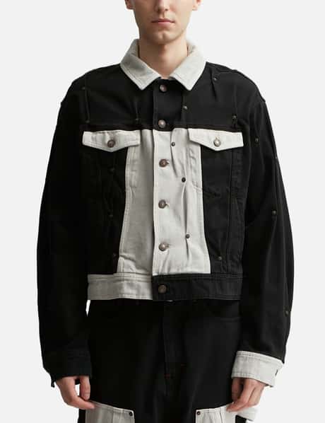 MULTI RIVET DENIM JACKET view 10
