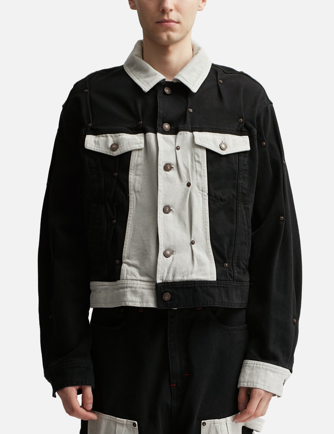 MULTI RIVET DENIM JACKET view 18