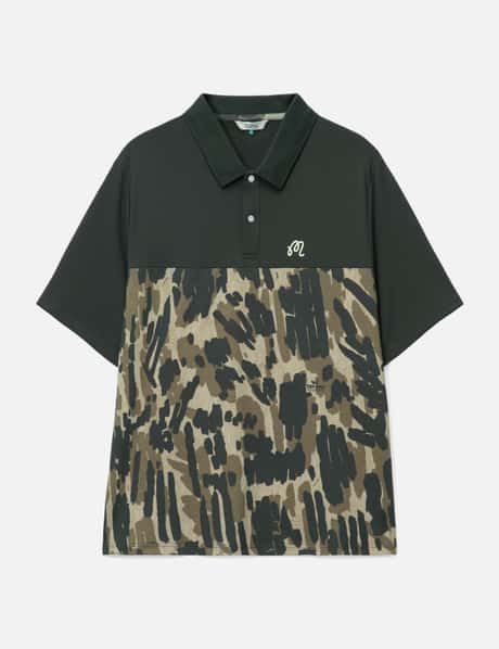 Tour Divot Camo Polo view 6
