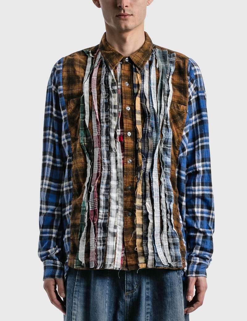 Needles - Ribbon Wide Flannel Shirt 