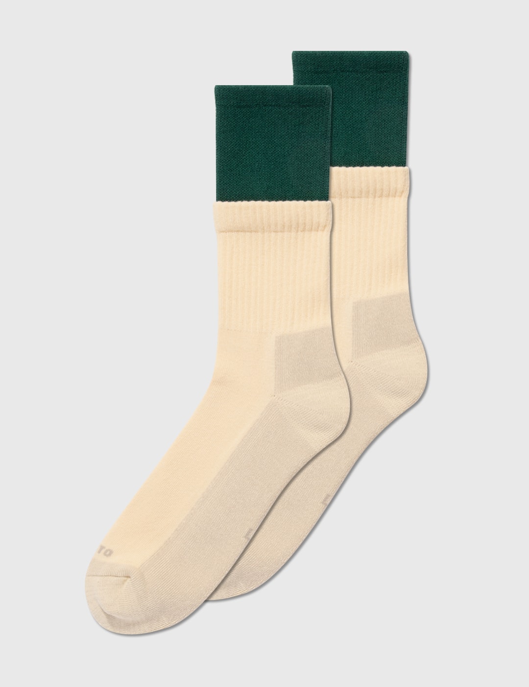 Organic Cotton Double Layer Crew Socks Placeholder Image