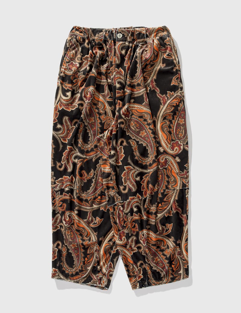 PAISLEY VELOR BALLOON PANTS Mサイズ タイトブース｜メンズ