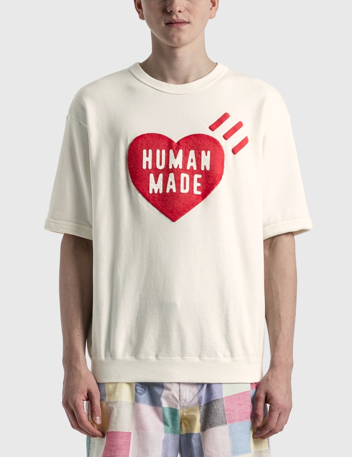 Human Made - ハート ロゴ 半袖 スウェットシャツ | HBX - ハイプ  
