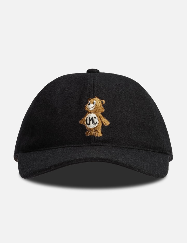 Lmc Emb Bear Wool 6panel Cap