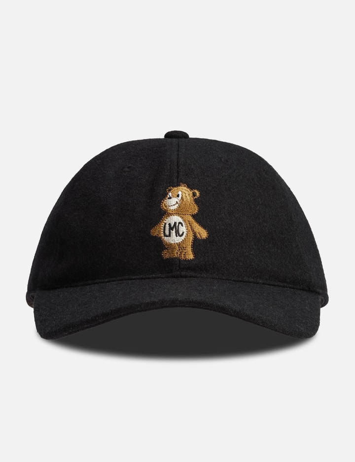 EMB BEAR WOOL 6PANEL CAP Placeholder Image