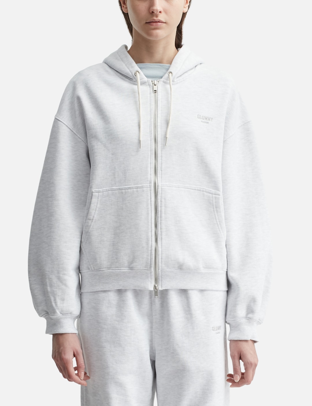 GLOWNY - G BOXY ZIP UP | HBX - Globally Curated Fashion and 