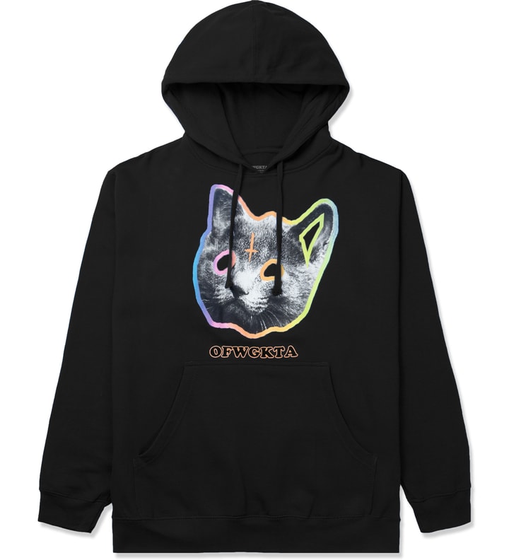 Black OFWGKTA Tron Cat Hoodie Placeholder Image