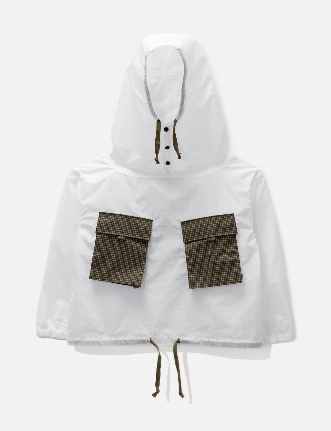 Translucent Military Smock Jacket view 7