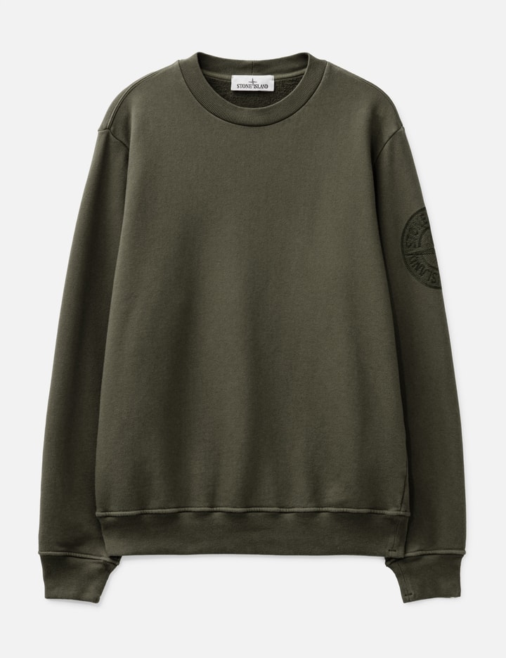 Stone Island Cotton Fleece Sweatshirt