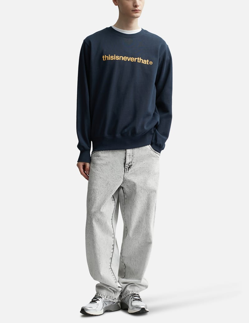 Mサイズ thisisneverthat® ニット スウェット グレー 【公式通販】