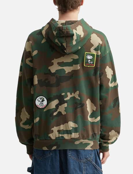 X Peanuts Patches Zip-Thru Hood view 12