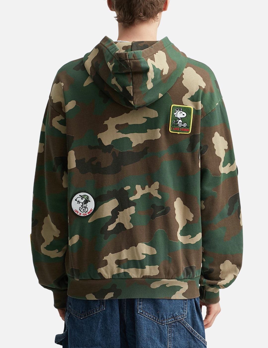 X Peanuts Patches Zip-Thru Hood view 19