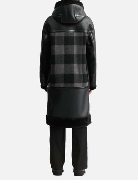 X Filson Faux Shearling Hooded Coat view 12