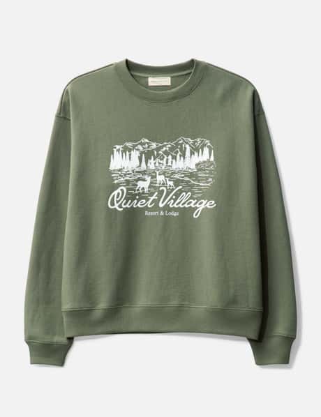 Museum of Peace & Quiet Quiet Village Crewneck Sweatshirt