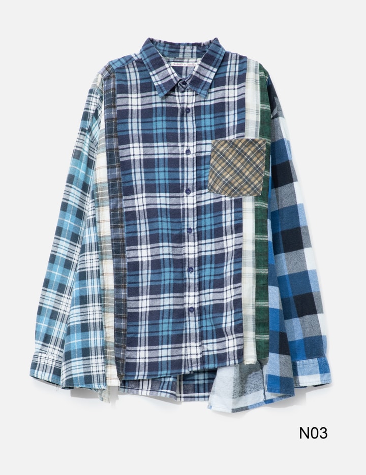 Flannel Shirt - 7 Cuts Wide Shirt view 8