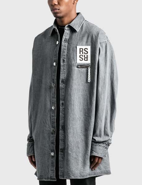 新品【 Raf Simons 】BIG FIT DENIM SHIRT M
