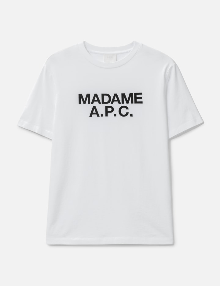 A.P.C. T-SHIRT MANCHES COURTES MADAME APC