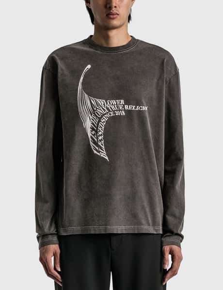 Saint Michael - Gameshirt Long Sleeve T-shirt  HBX - Globally Curated  Fashion and Lifestyle by Hypebeast