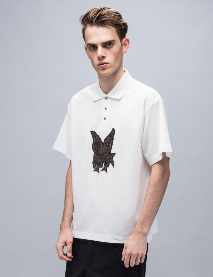 S/S Polo With Bird Embroidery Placeholder Image