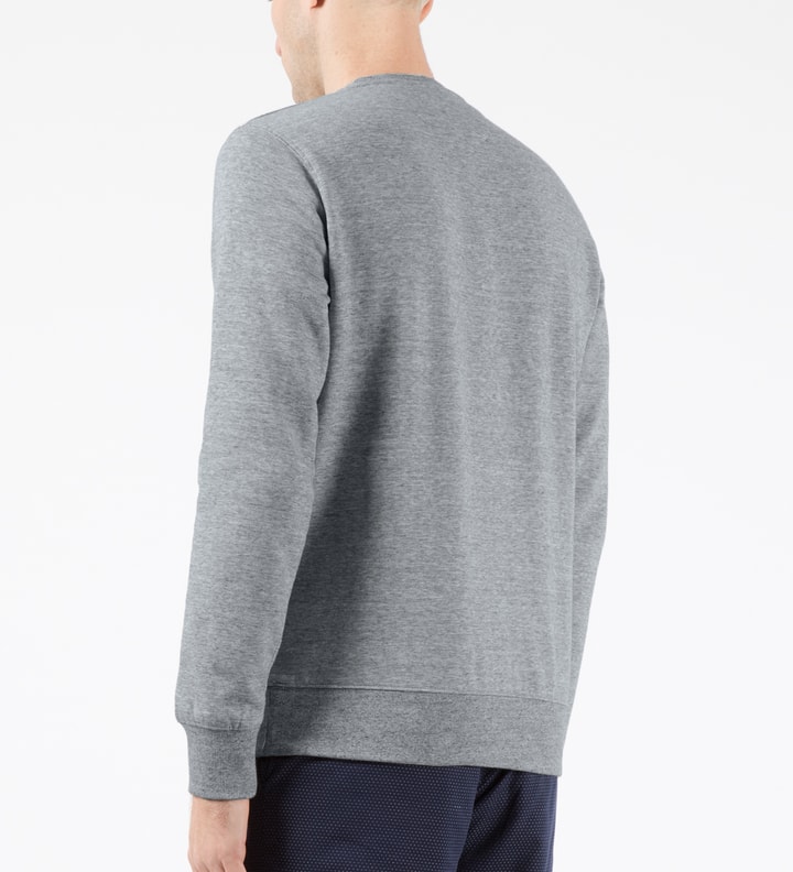 Grey Melange Hemmings Crewneck Sweater Placeholder Image