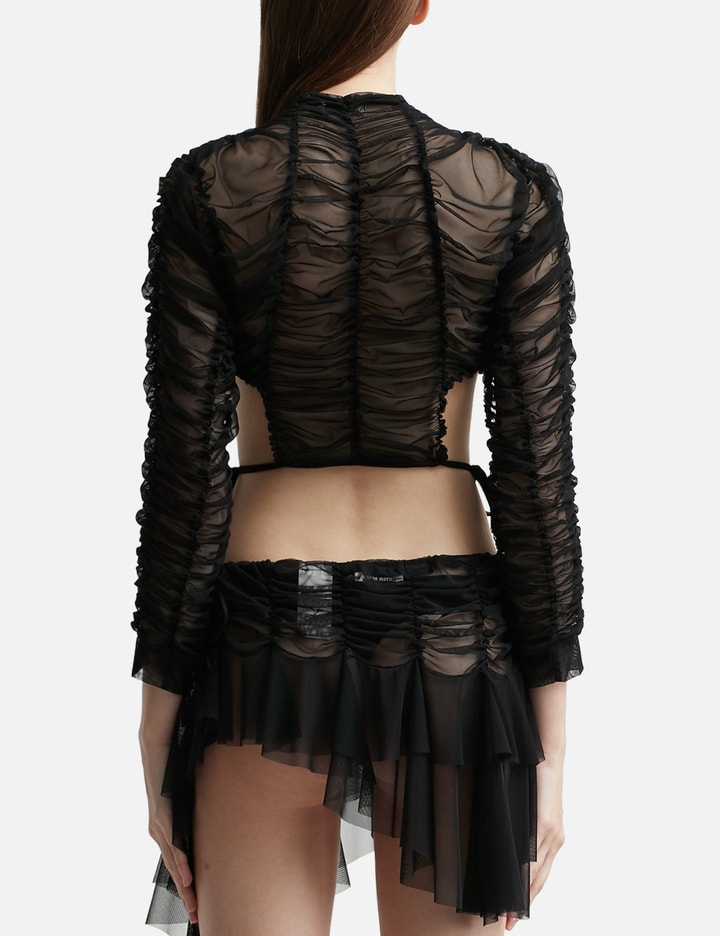 Signature Ruched Crop Top Placeholder Image