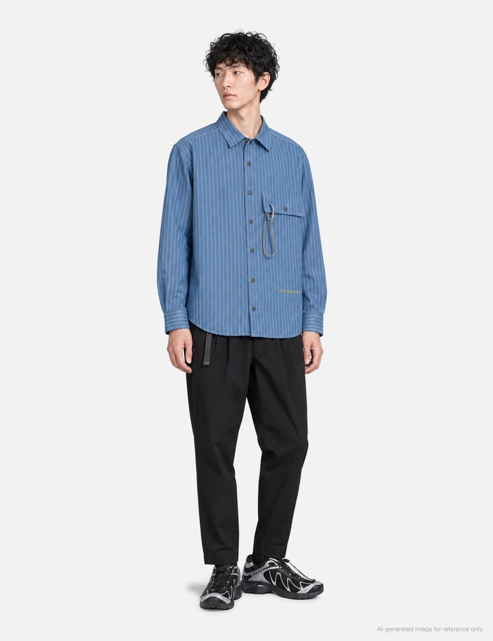 and wander C/W Stripe Shirt