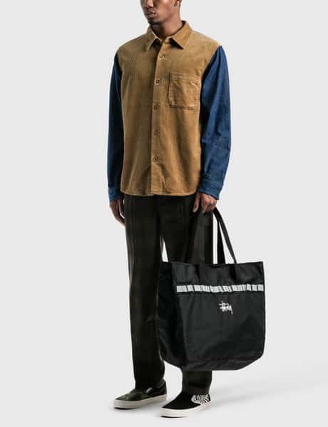 Stüssy - Corduroy Denim Mix Shirt | HBX - Globally Curated Fashion 