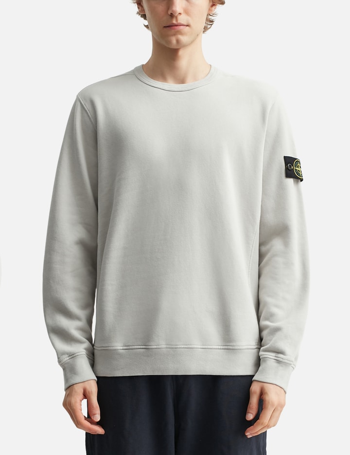 Brushed Organic Cotton Fleece Sweatshirt with ribbed inserts Placeholder Image