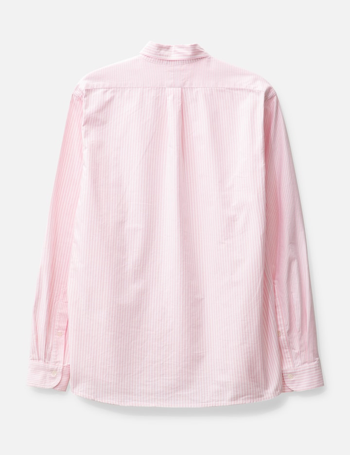 Shop Human Made Stripe Oxford Bd Shirt In Pink