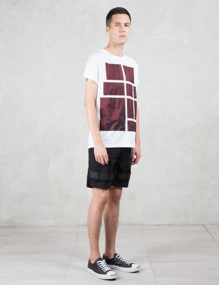 Bordeaux Metallic Blocking S/S T-Shirt Placeholder Image