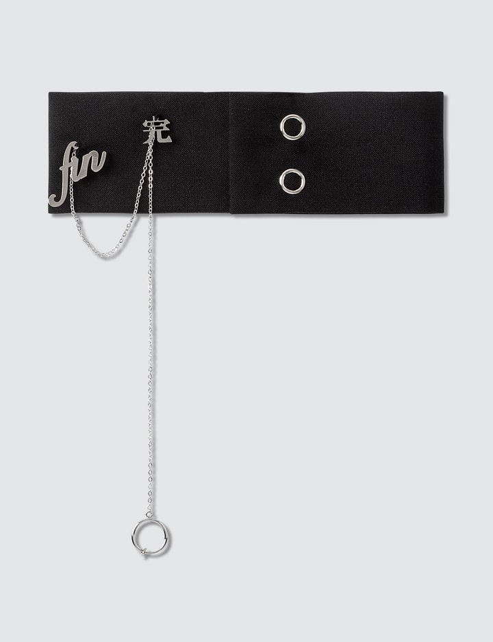 Choker With Metal Letters & Earing Placeholder Image