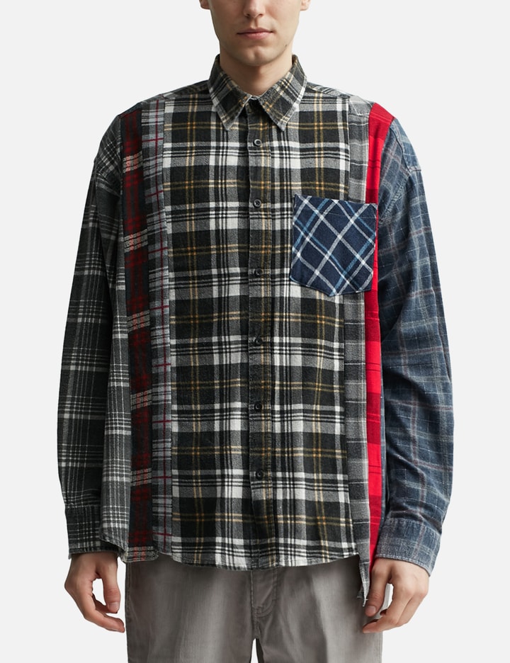 7 Cuts Wide Flannel Shirt Placeholder Image