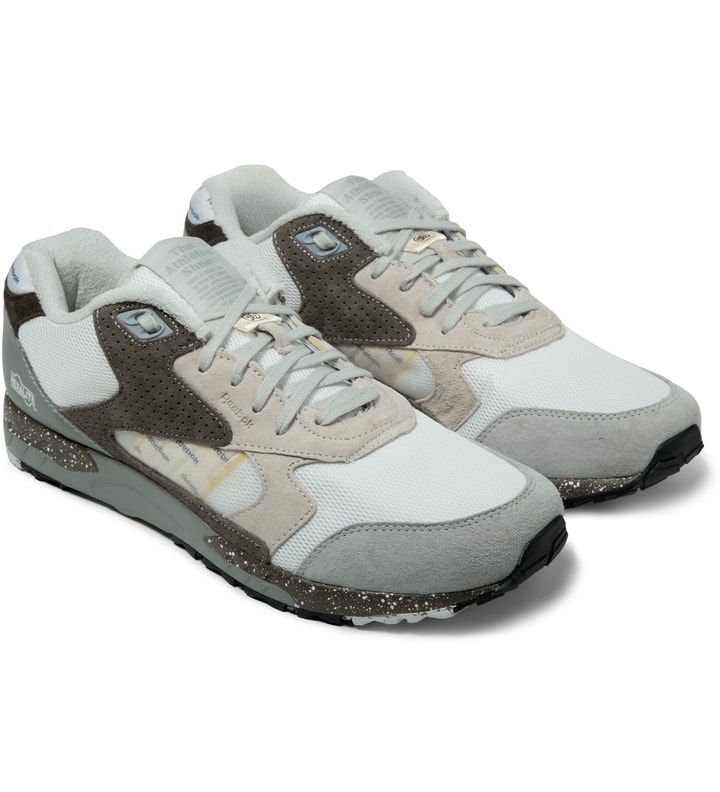 Reebok - Garbstore Reebok Trek Grey/White M43011 Baseball Classic GS Inferno Shoes | HBX - Globally Curated Fashion and Lifestyle by Hypebeast