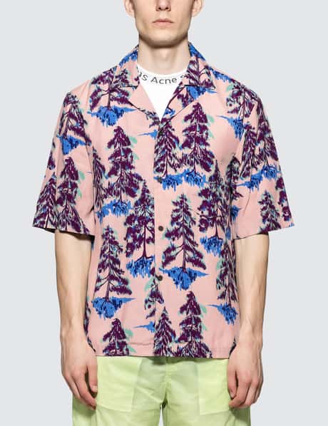 Acne Studios Simon Pine Flu V Shirt HBX