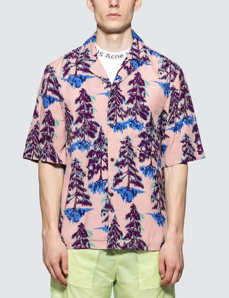 Acne Studios Simon Pine Flu V Shirt HBX