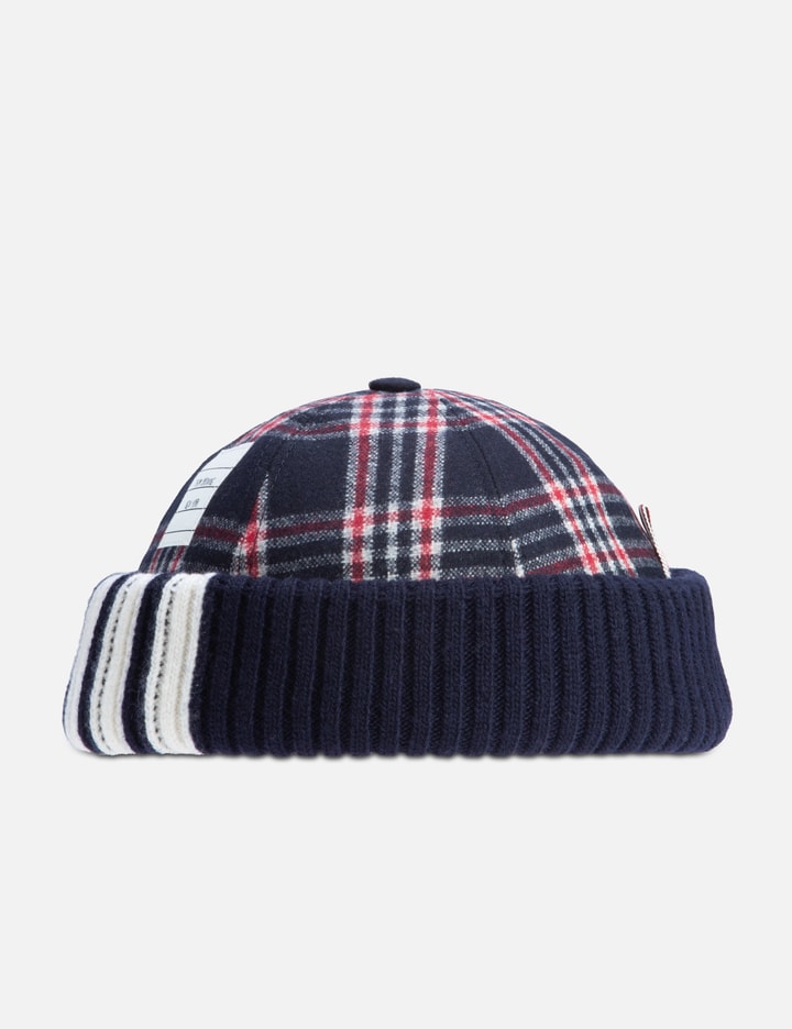 KNIT RIB BRIM HAT IN POW FLANNEL Placeholder Image